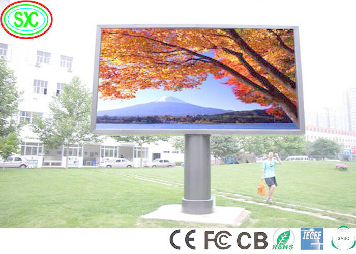 Outdoor Full Color Led Screen Display High Brightness over 7200cd P8 P10 Advertising Led Billboard