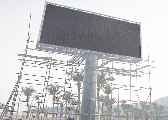 Outdoor P10 960*960mm High Brightness High Temperature Resistant Frame Column LED Billboard