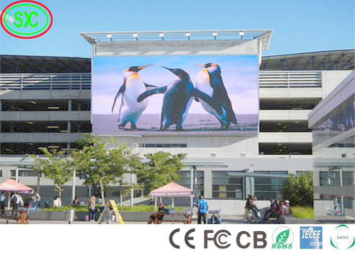 Outdoor P6 SMD2727 1R1G1B 7000cd/m2 Full Color LED Panels outdoor full color led display