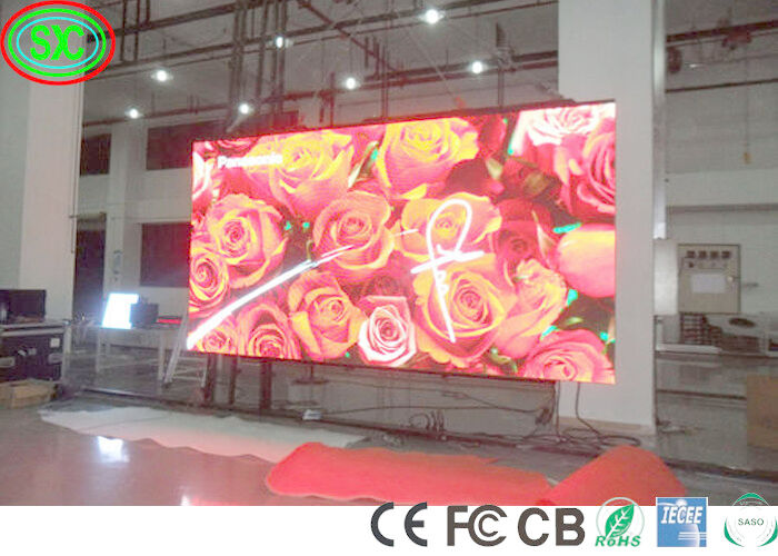320x160mm 900W/Sqm 600cd Stage Led Video Wall For Live Events full color led display