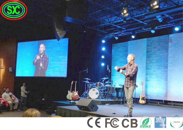 IP34 Stage Concert Backstage P3.9 Led Video Panel Wall Wide Viewing Angle stage led screen