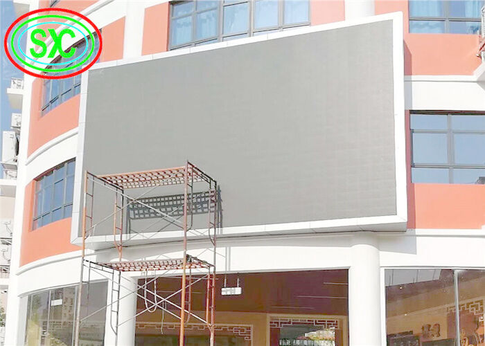 Outdoor Building P6 SMD Advertising Billboard Great Heat Dissipation Full Color