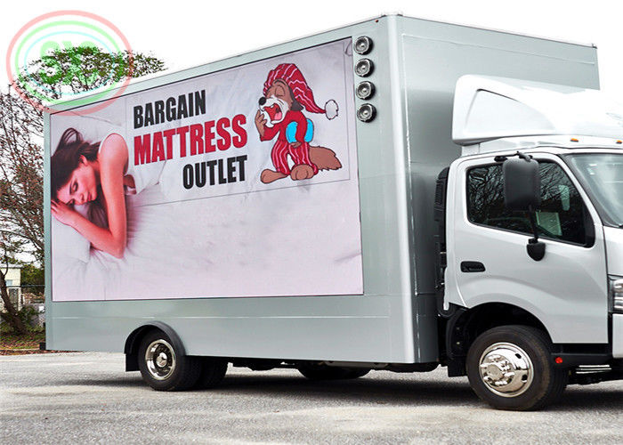 IP65 Outdoor Full Color Waterproof 10mm Truck LED Display SMD 3535