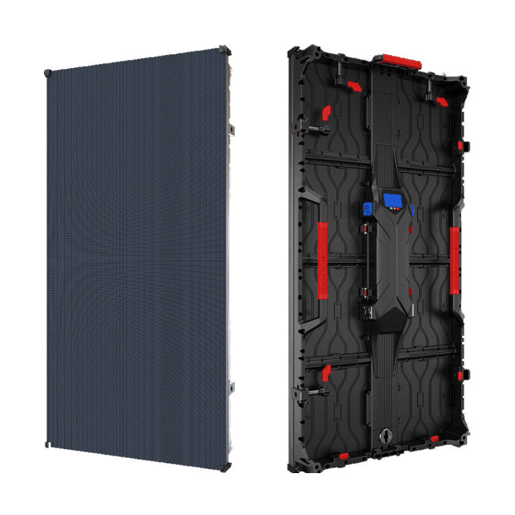 Flexible Full Color Stage Background LED Screens P4.81 Indoor Advertising Video Wall