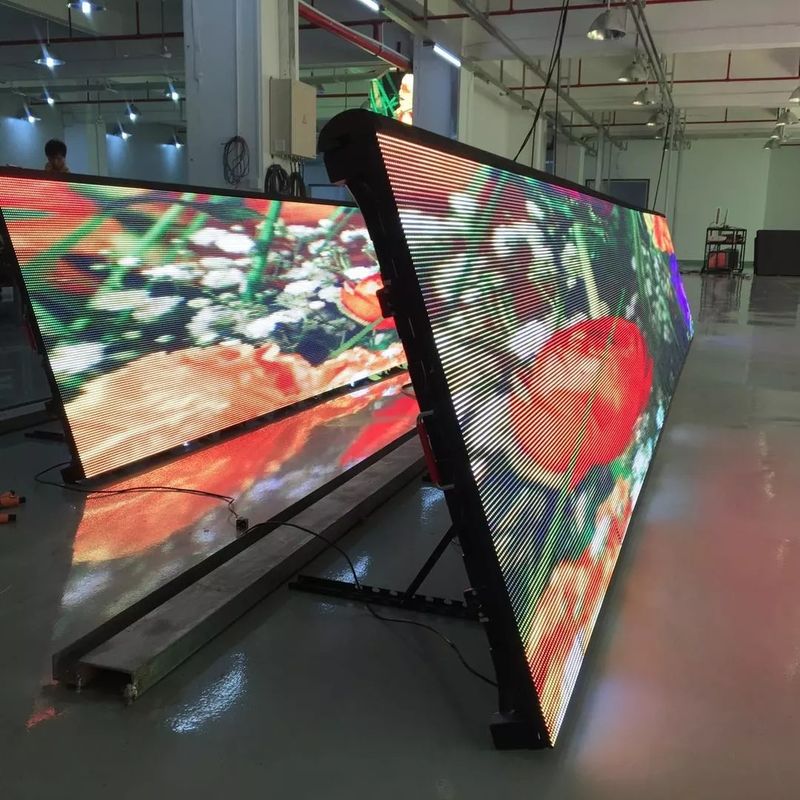 Ultra-Clear View Of LED Advertising Displays Around The Football Field stadium led display