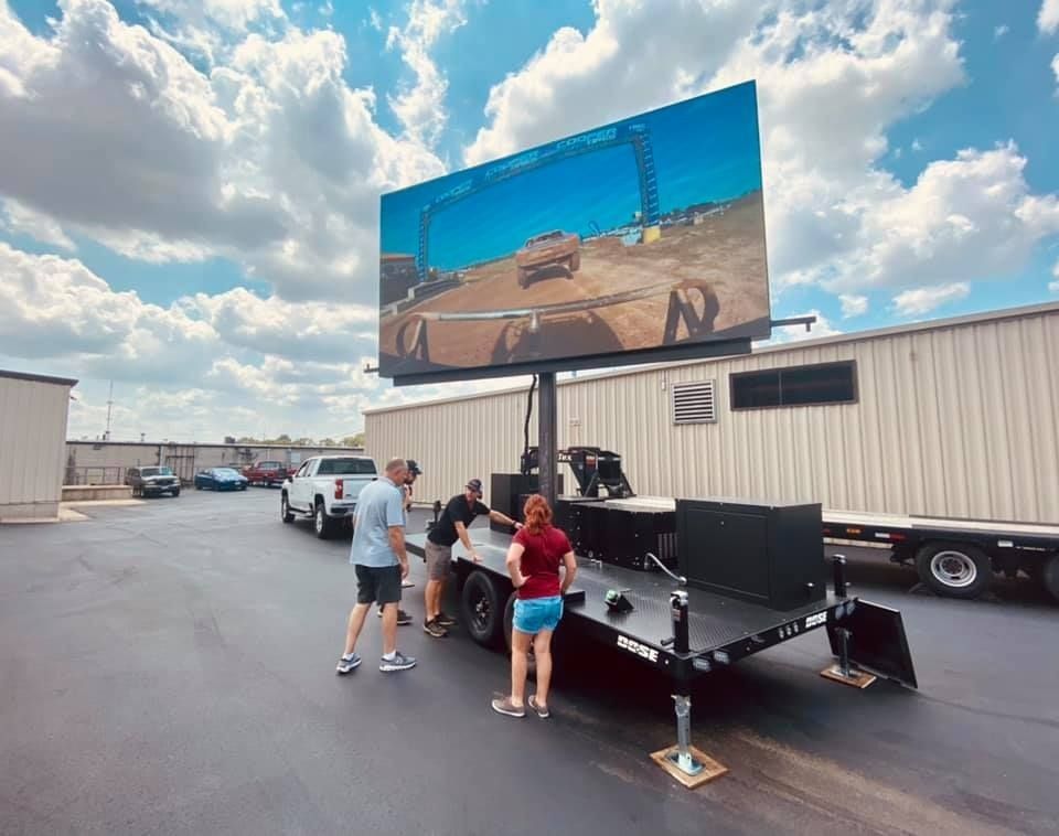 Led Screen Outdoor Led Display Panel Screen P6 Full Color 960*960mm Led Video Wall