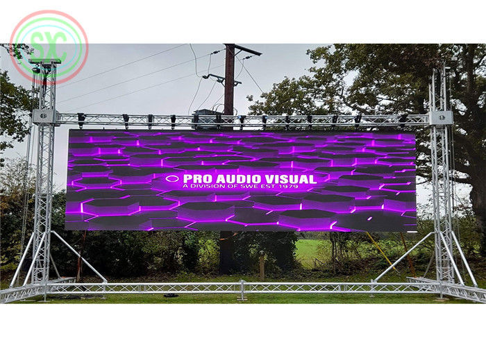 Outdoor P10 Full Color 10mm SMD LED Stadium Display IP65 Waterproof 600W/M²