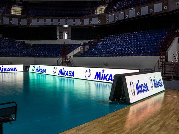 Waterproof LED Screen 320*160mm with 7500cd/sqm Brightness and IP65 Rating HD Ultra-Thin Stadium LED Die-Casting Aluminum