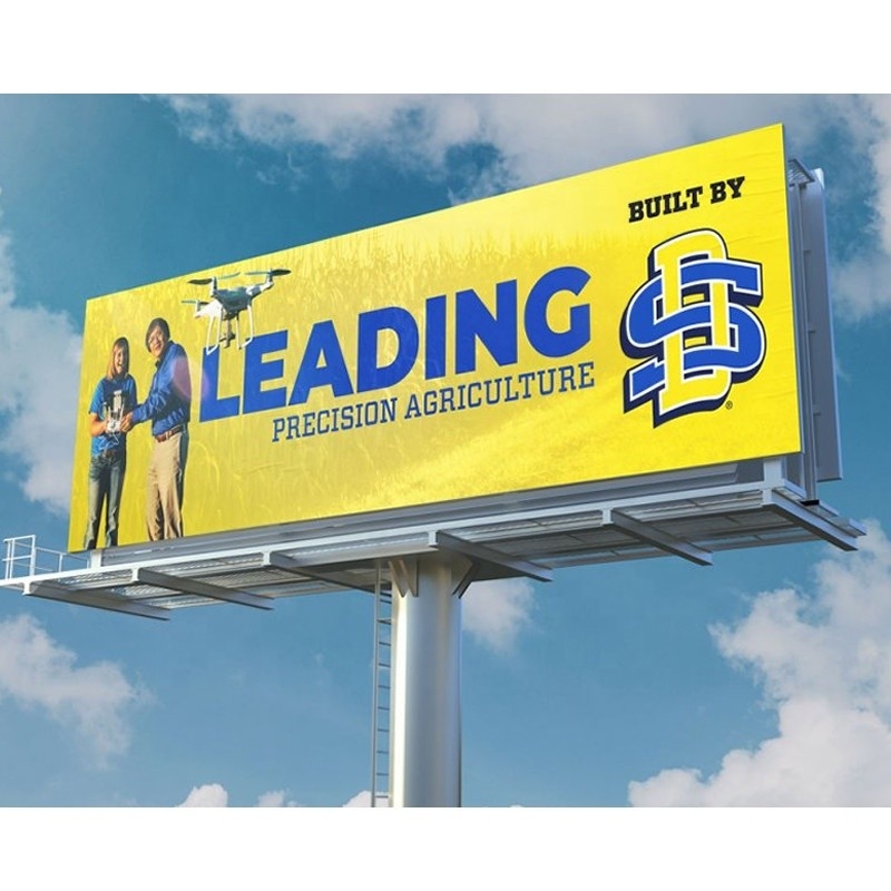 Outdoor Full Color Led Screen P5 P6 P8 P10 Rear Service Customized Fixed Advertising Billboard
