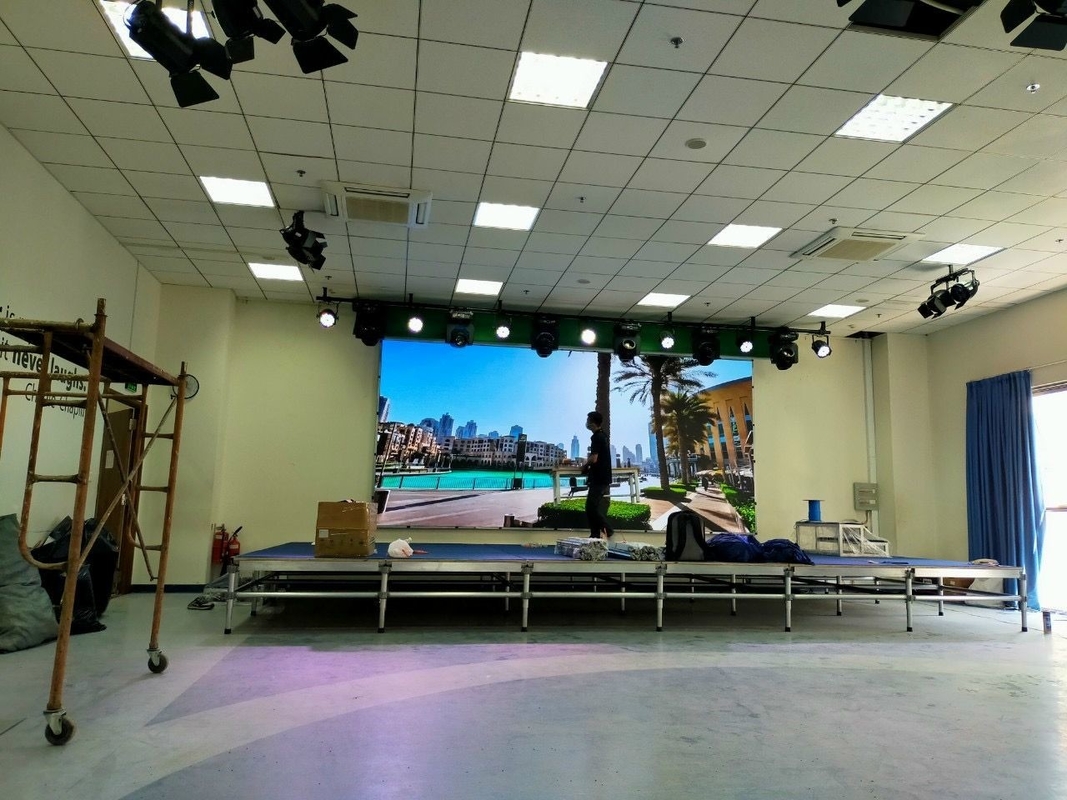 Good Thermal Design Excellent Heat Dissipation Indoor Full Color LED Display 192x192Pixel SMD RGB P3