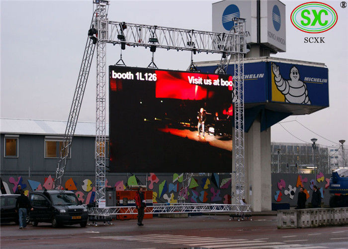 Full Colour large LED display , DIP 346 Pixel 10mm outdoor LED billboards