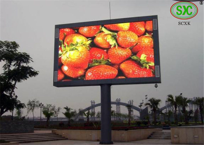 Tricolor High Brightness Sync LED Billboards Advertising For Mansion Video Wall