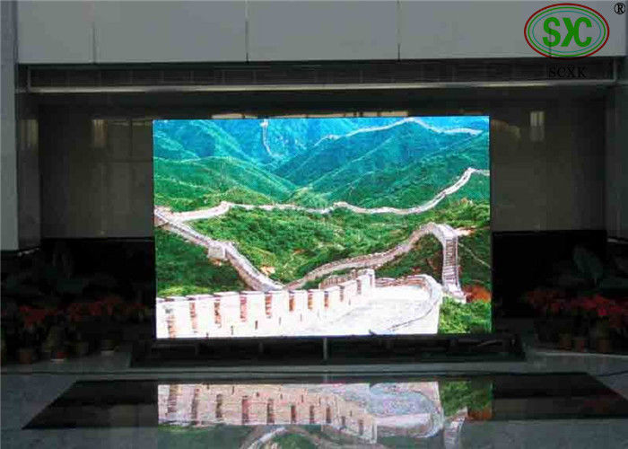 Flexible P6 Indoor Full Color LED Display,  Customized Size Commercial Advertisements Screen