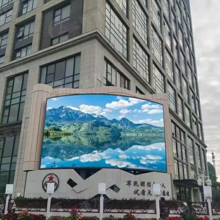 Outdoor p6 Full Color LED Display with Long Lifetime of 100000 Hours and Performance for Continuous Advertising and Mobile Screen Usage