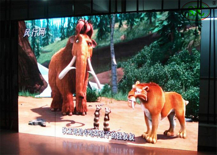 Vivid Color LED Advertising Display Indoor With Temperature Sensor, Led TV Screen