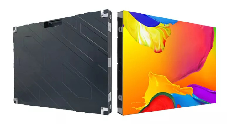 Indoor Advertising P1.86 led screen high resolution 3840Hz refresh IP43  COB P1.25