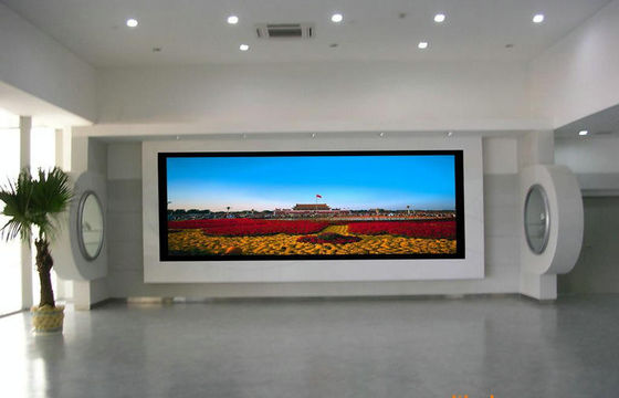 Good price SMD P4 1R1G1B Full color LED Curtain Wall, 62500/m² Indoor Installation online