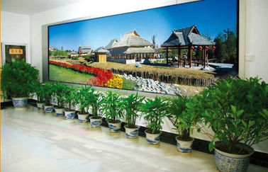 Flexible Indoor Full Color LED Display , SMD Light Weight P4 Led Curtain Display