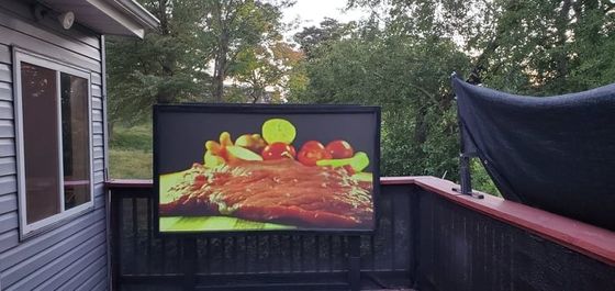 Outdoor fixed installation 3840 refreshrate waterproof IP65 billboard advertising P10 led screen display video