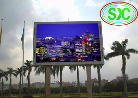 Good price P10 Rgb Outside Wifi Advertising LED Screens For Banks / Car Dealerships online