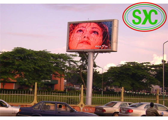 Good price P10 Outdoor Usage and Full Color Tube Chip Color  Advertising LED screens online