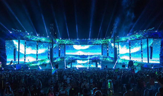 Good price Nova Control Indoor Rental LED Display Digital Video Wall 500X500mm Cabinets full color indoor led display online