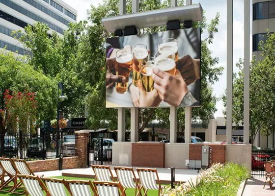 Good price 500mm X 1000mm Seamless Led Video Wall P5.95 LED Display Screen For Advertising Outdoor online
