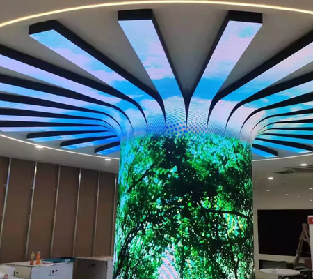 Soft HD P4 Indoor LED Module IP43 3840Hz Resolution 1200Cd/M2 Brightness full color indoor led display