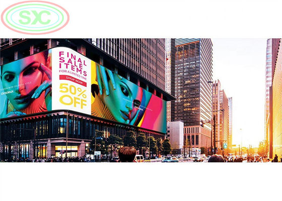 Good price SMD 3535 full-color outdoor P6 LED screen IP 65 with anti-collision function online