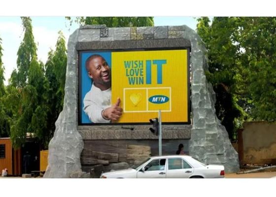 Outdoor Advertising rgb led display Full Color , High Definition Led TV Screen P16