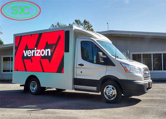 Good price Full-color customize outdoor P8 LED screen mounted on the truck for mobile advertising online