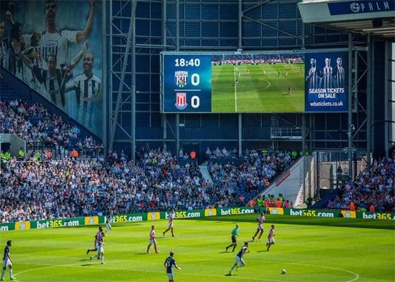 Good price Waterproof P4 Outdoor Led Scoreboard Video Screen With Score System Hight Brightness online