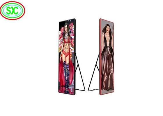 P1.667 Mobile Remote Control LED Poster Full Color Smd1515 With High Definition