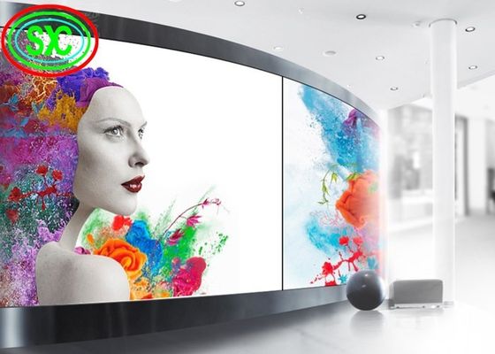Good price Full Color Curtain LED Display Indoor Curved Soft P3.91 LED Video Display online