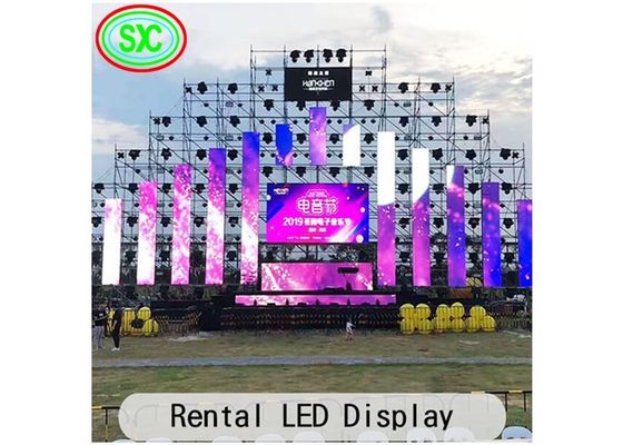Small Pitch P2.35 LED Display Rental, Indoor, 2500nits Brightness, High Density