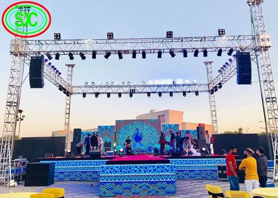 Wireless Programmable Full Color Led Screen For Advertising Outdoor , Great Waterproof