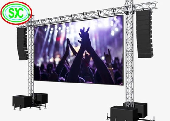 P6 Outdoor Full Color LED Display 192x192mm Cabinet 5000cd/M² Brightness