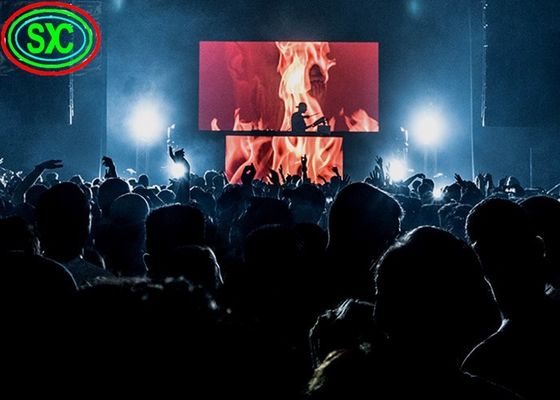 Good price P4 outdoor indoor Stage led screen for rent led backdrops for stage online