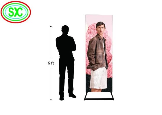 Aluminum Panel Material LED Poster Display P2.5mm 1R1G1B for Your Business Promotion