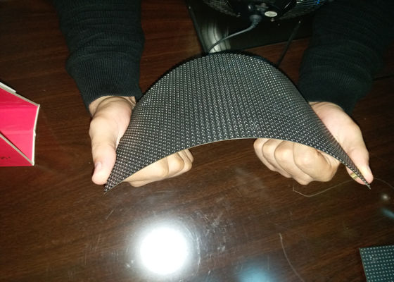 Good price Indoor HD P4 SMD Soft Led Display,1/16 scans curved led display indoor led flexible modules online