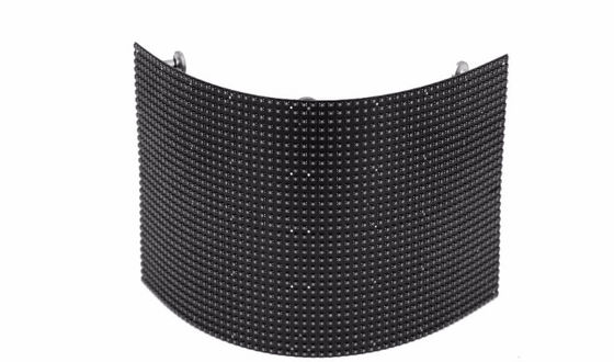Good price P4 SMD LED Screen flexible soft led module Pixel density 62500 dots / sqm smd outdoor led display led video display online