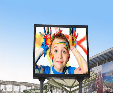 Good price Iron cabinet  P4 outdoor LED Display Custom size 768mmx 768mm cabinet 1920Hz COB P0.9 online