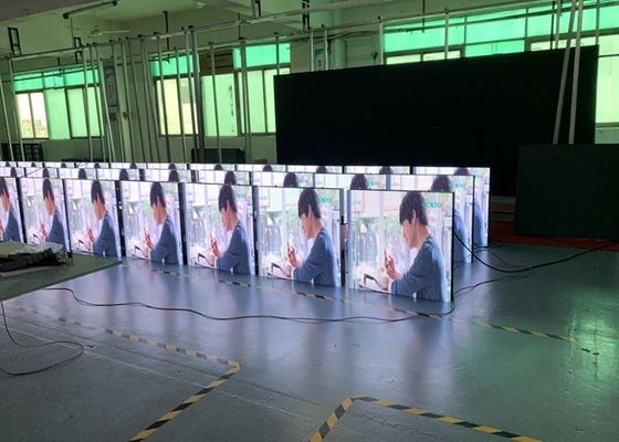 Good price RGB P4 Seamless Light Weight Indoor LED Cabinet With G Energy Power Supply online