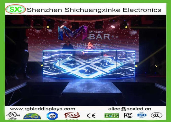 Good price Indoor curtain adversiting fullcolor p4.81led screen250*250mm forstadium/station online