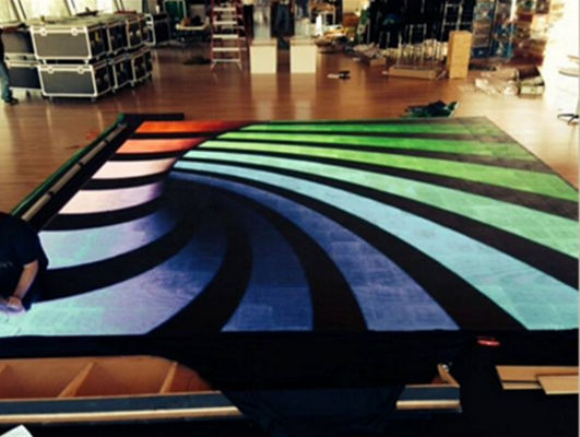 Good price P1.9 LED Dance Floor module 250*250 / full color led dj stage dance floor SMD led video dance floor online