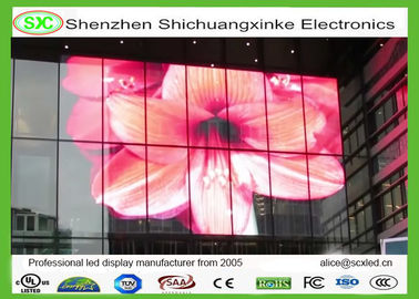 P8.93 Highly Transparent LED transparent video wall Screen WIFI 3G control Epistar chip