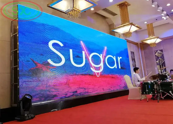 P5 Outdoor Full Color LED Die-Cast Aluminum Screen 43222 Dots/Square Meter Density