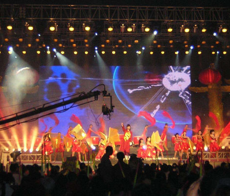 Good price P3 IP34 Curtain Stage background  LED Display indoor WIFI 3G control 3840Hz refresh 5 years warranty online