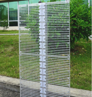 Good price Full Color Tube Chip Transparent LED Panel SMD2121 Customizable Screen Size online
