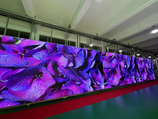 Quality SMD P3.91 Indoor Full Color LED Display  500x500mm cabinet and 3840hz refresh rate for curved led screen factory